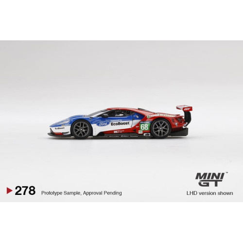 Mini GT 278 Ford GT LMGTE PRO No.68 Ford Chip Ganassi Team USA